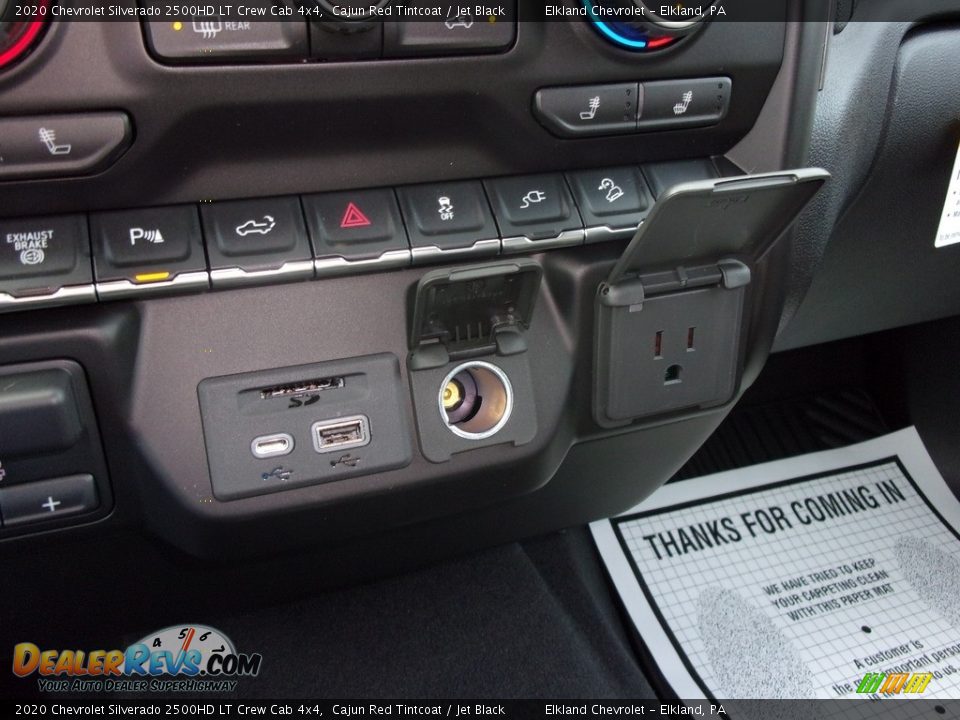 2020 Chevrolet Silverado 2500HD LT Crew Cab 4x4 Cajun Red Tintcoat / Jet Black Photo #30