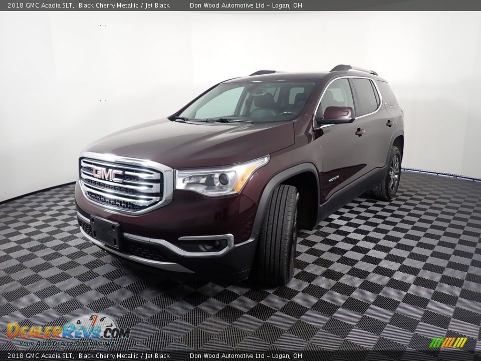 2018 GMC Acadia SLT Black Cherry Metallic / Jet Black Photo #9