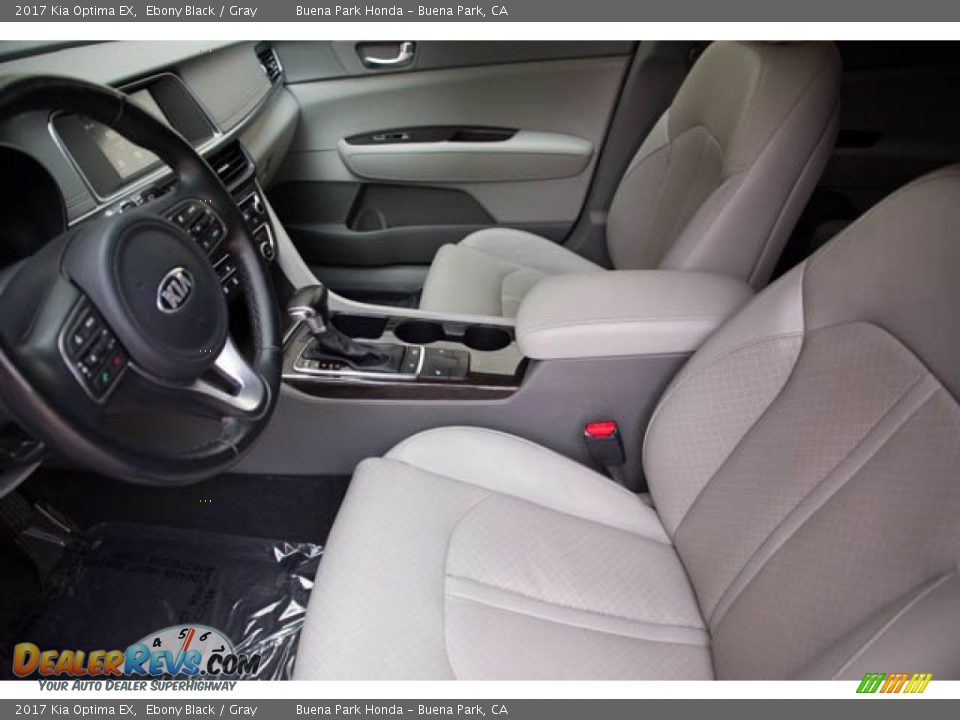 Front Seat of 2017 Kia Optima EX Photo #3