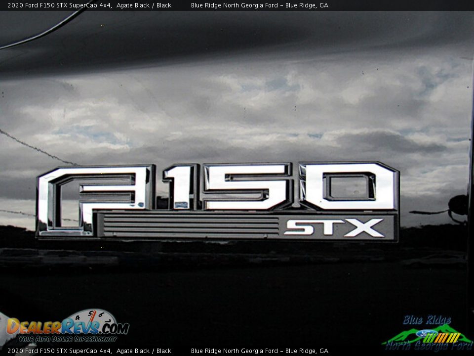 2020 Ford F150 STX SuperCab 4x4 Agate Black / Black Photo #30