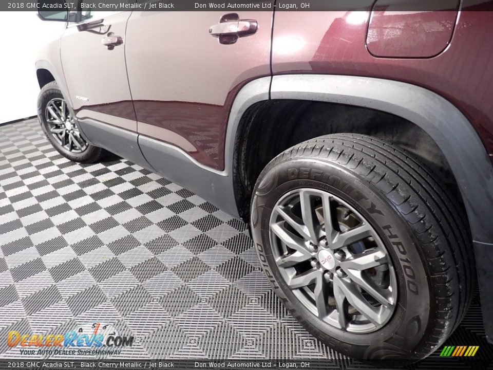 2018 GMC Acadia SLT Black Cherry Metallic / Jet Black Photo #11