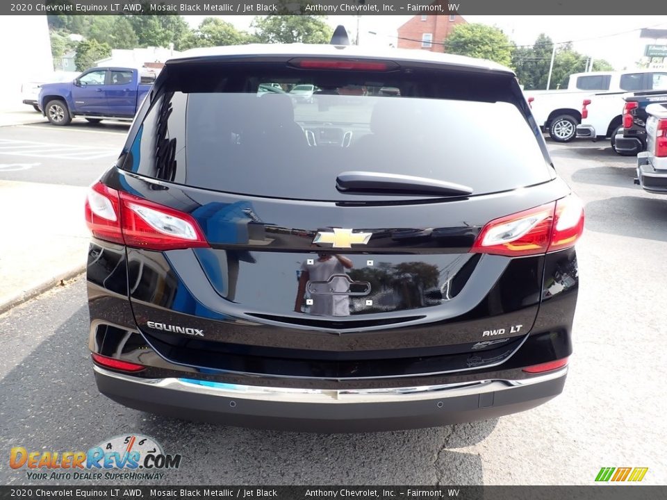 2020 Chevrolet Equinox LT AWD Mosaic Black Metallic / Jet Black Photo #5