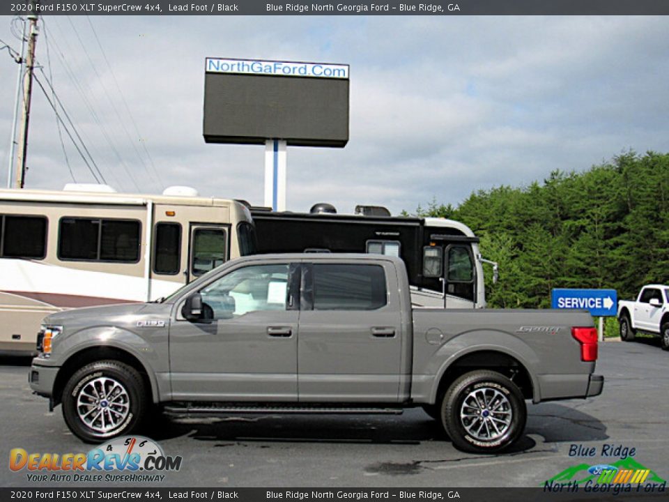 2020 Ford F150 XLT SuperCrew 4x4 Lead Foot / Black Photo #2