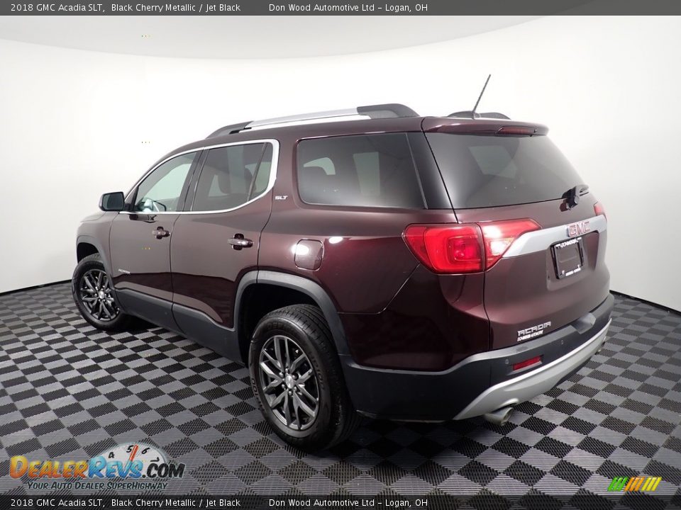 2018 GMC Acadia SLT Black Cherry Metallic / Jet Black Photo #12
