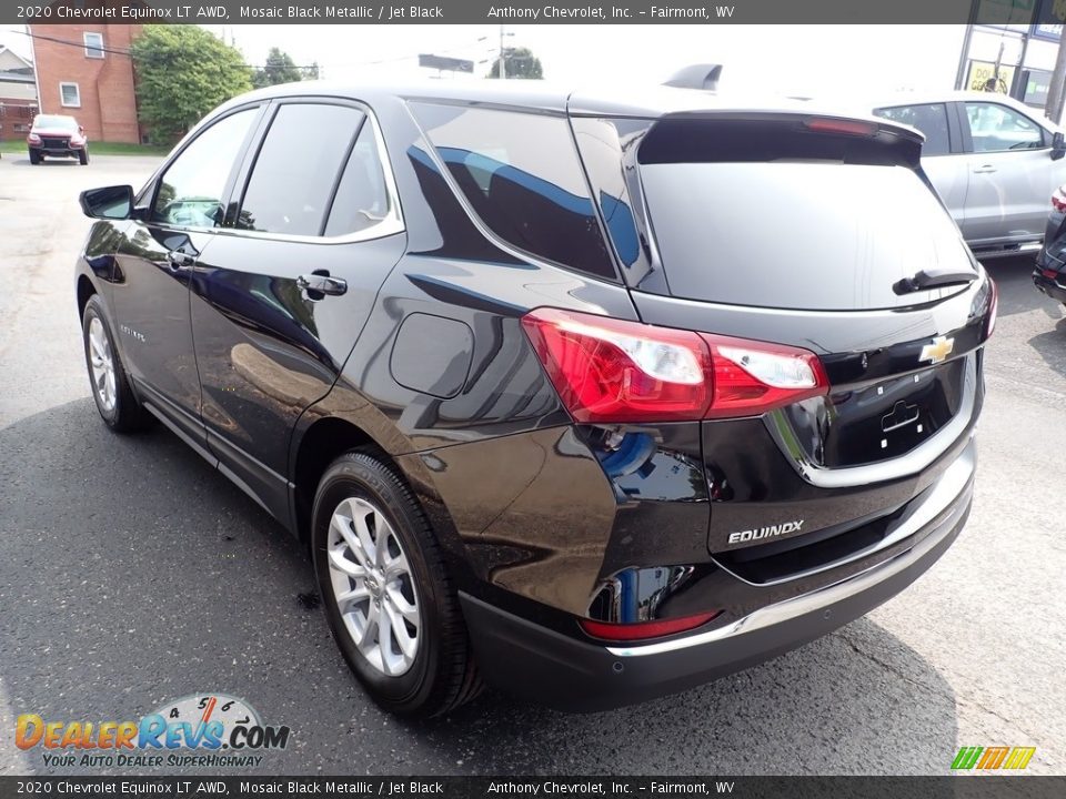 2020 Chevrolet Equinox LT AWD Mosaic Black Metallic / Jet Black Photo #6