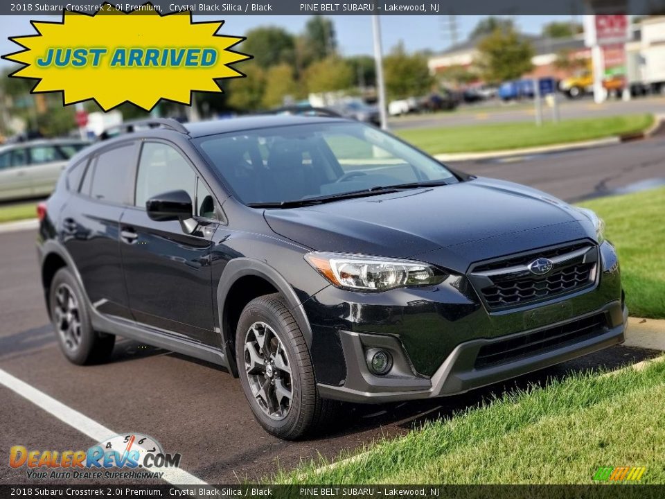 2018 Subaru Crosstrek 2.0i Premium Crystal Black Silica / Black Photo #1