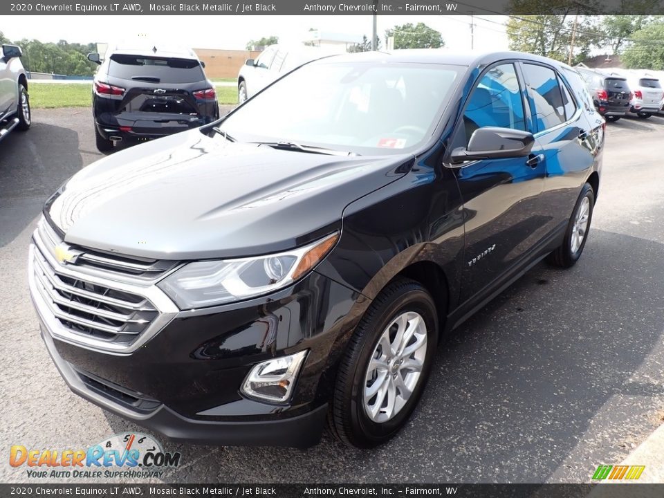 2020 Chevrolet Equinox LT AWD Mosaic Black Metallic / Jet Black Photo #7