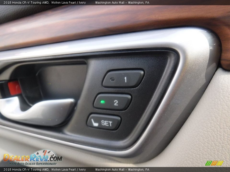 2018 Honda CR-V Touring AWD Molten Lava Pearl / Ivory Photo #20