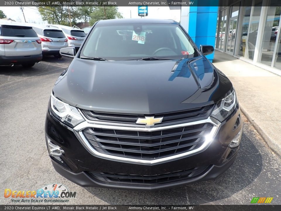 2020 Chevrolet Equinox LT AWD Mosaic Black Metallic / Jet Black Photo #8