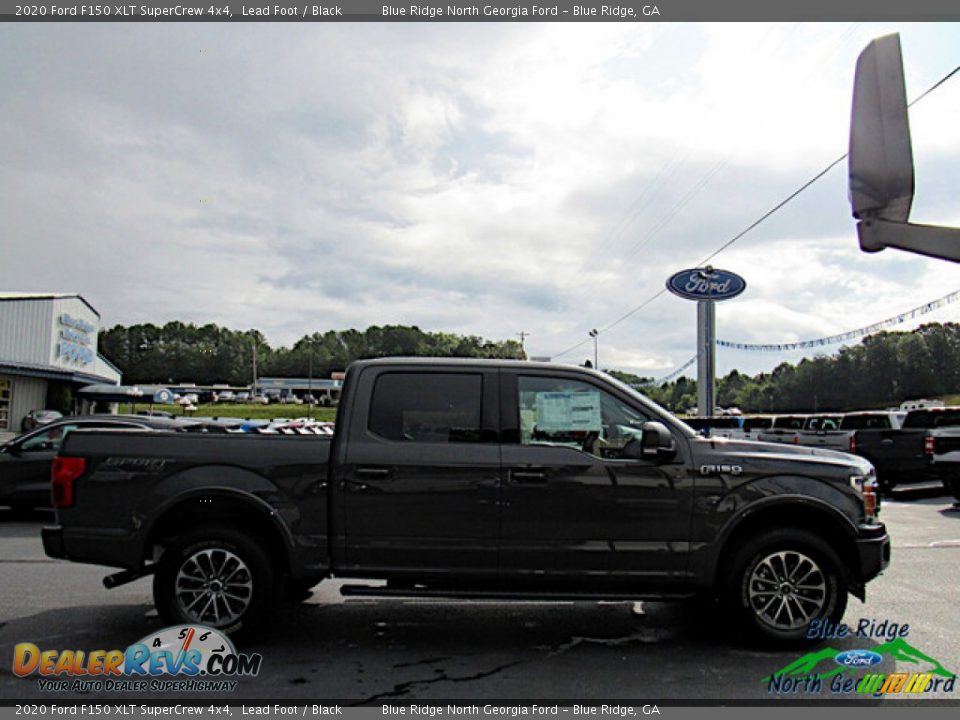 2020 Ford F150 XLT SuperCrew 4x4 Lead Foot / Black Photo #6