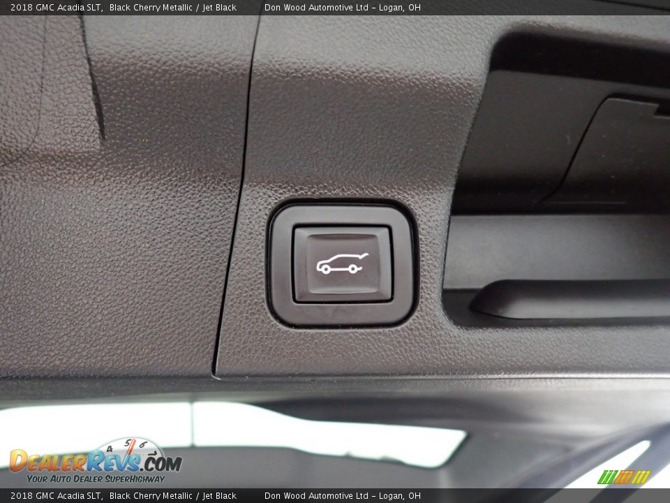 2018 GMC Acadia SLT Black Cherry Metallic / Jet Black Photo #19