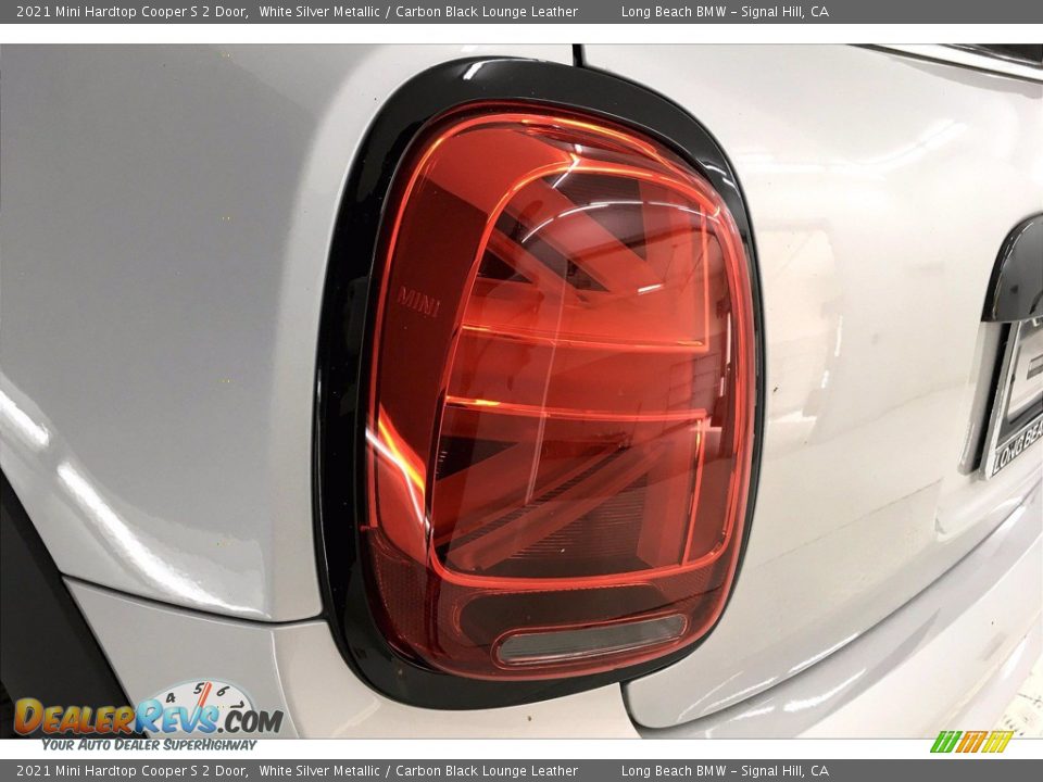 2021 Mini Hardtop Cooper S 2 Door White Silver Metallic / Carbon Black Lounge Leather Photo #15