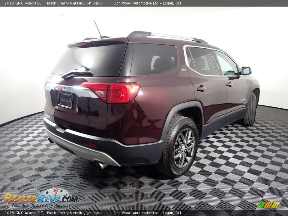 2018 GMC Acadia SLT Black Cherry Metallic / Jet Black Photo #20