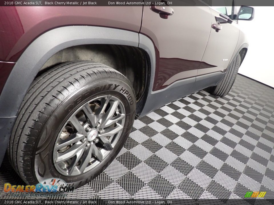 2018 GMC Acadia SLT Black Cherry Metallic / Jet Black Photo #21