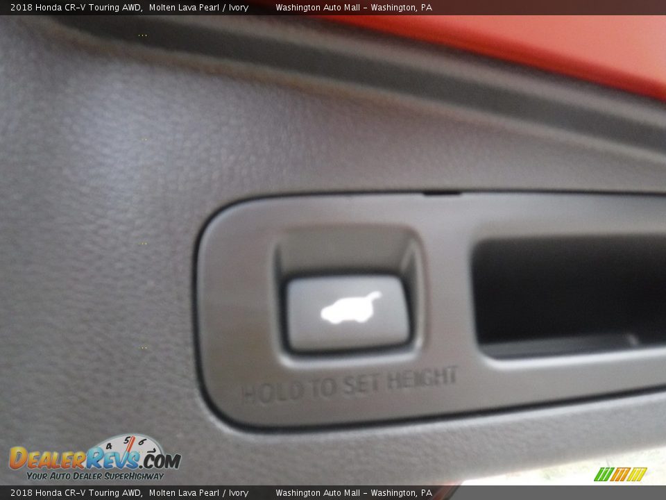 2018 Honda CR-V Touring AWD Molten Lava Pearl / Ivory Photo #28