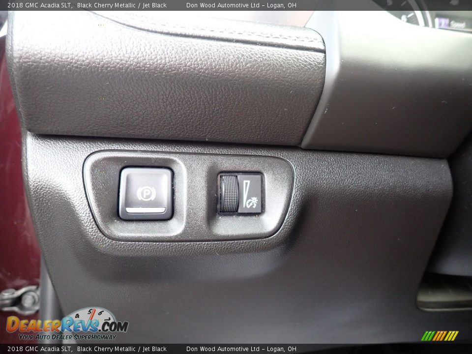 2018 GMC Acadia SLT Black Cherry Metallic / Jet Black Photo #24