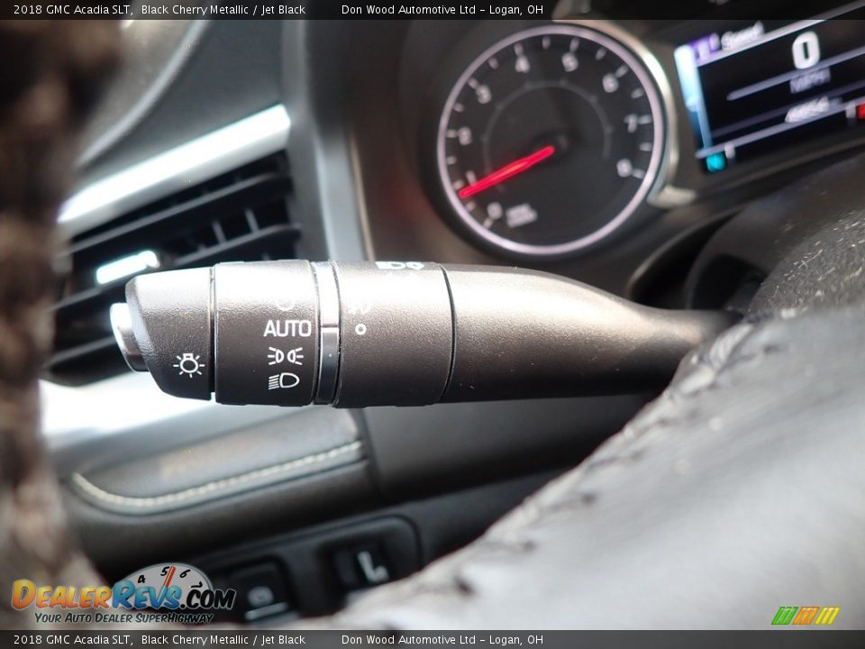 2018 GMC Acadia SLT Black Cherry Metallic / Jet Black Photo #27