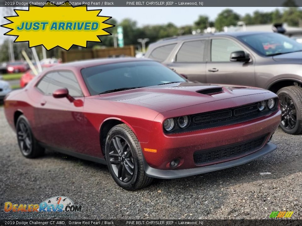 2019 Dodge Challenger GT AWD Octane Red Pearl / Black Photo #1