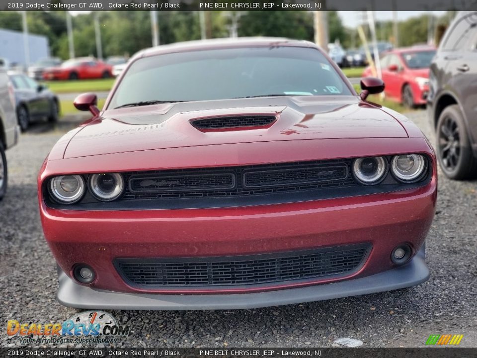 2019 Dodge Challenger GT AWD Octane Red Pearl / Black Photo #2