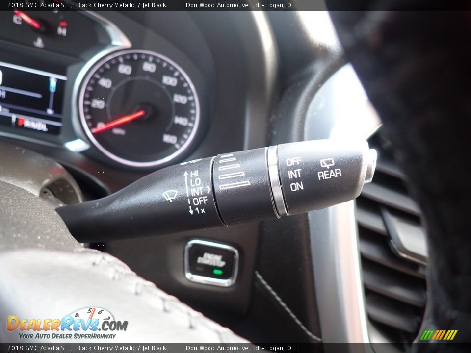 2018 GMC Acadia SLT Black Cherry Metallic / Jet Black Photo #30