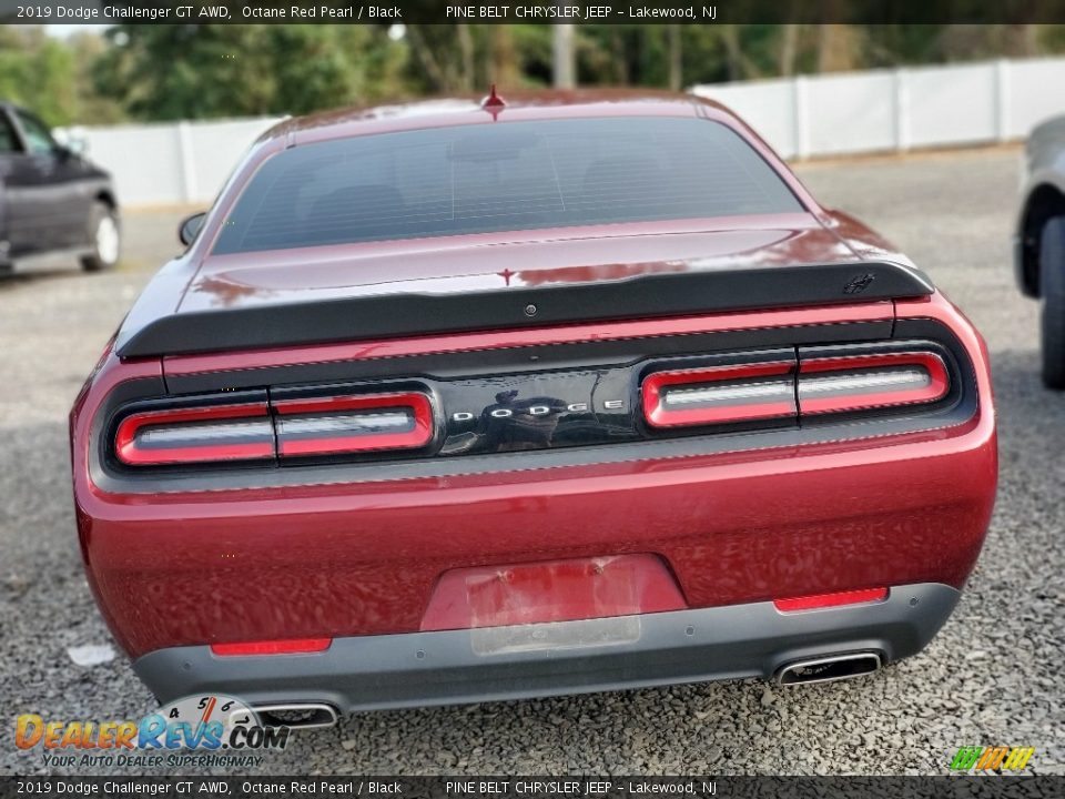 2019 Dodge Challenger GT AWD Octane Red Pearl / Black Photo #3
