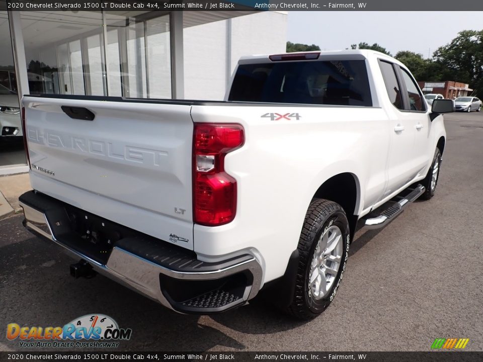 2020 Chevrolet Silverado 1500 LT Double Cab 4x4 Summit White / Jet Black Photo #3