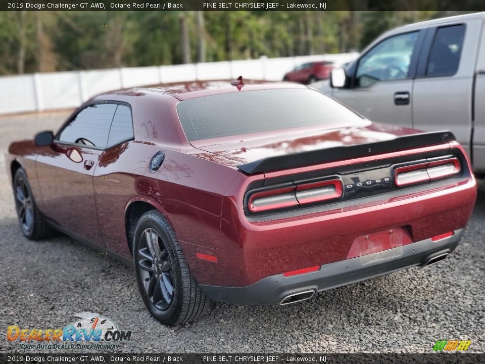 2019 Dodge Challenger GT AWD Octane Red Pearl / Black Photo #4