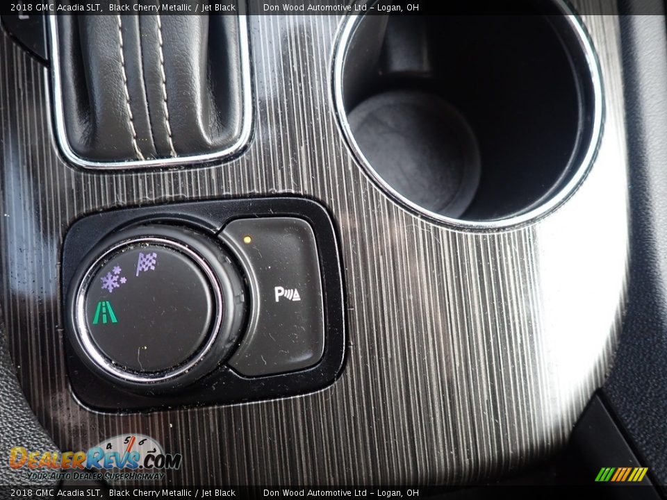 2018 GMC Acadia SLT Black Cherry Metallic / Jet Black Photo #33