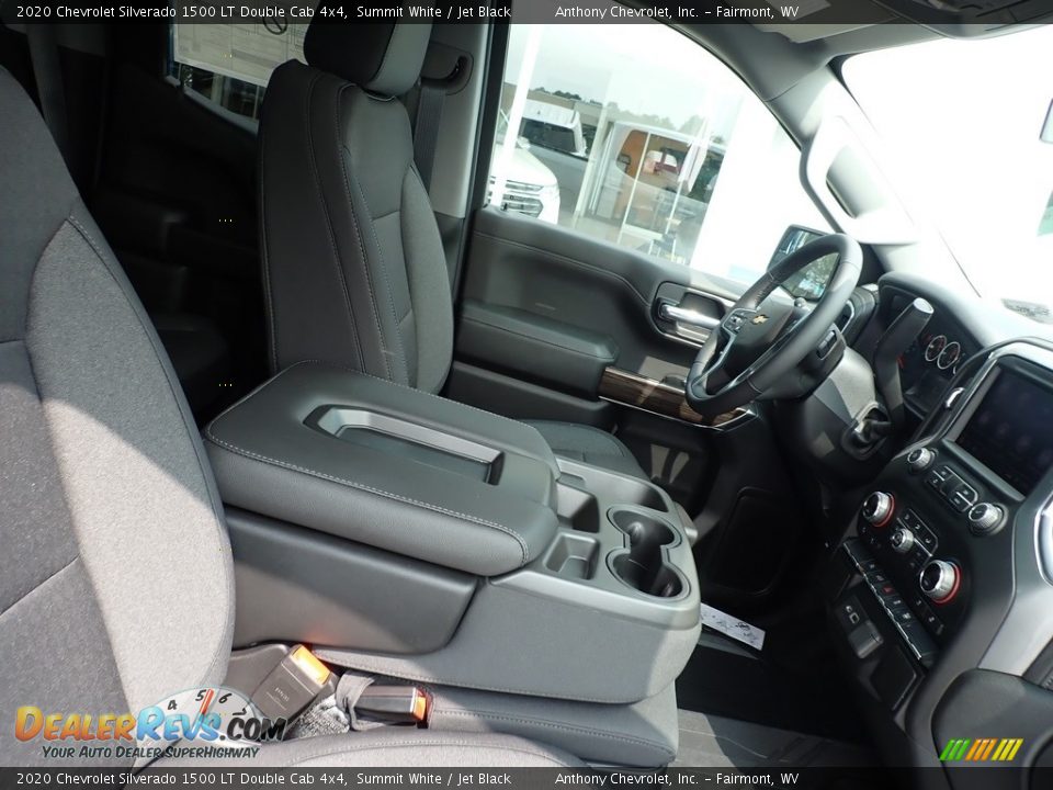 2020 Chevrolet Silverado 1500 LT Double Cab 4x4 Summit White / Jet Black Photo #8
