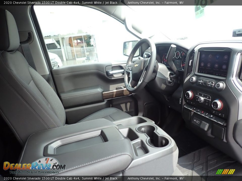 2020 Chevrolet Silverado 1500 LT Double Cab 4x4 Summit White / Jet Black Photo #9