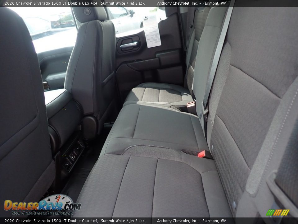 2020 Chevrolet Silverado 1500 LT Double Cab 4x4 Summit White / Jet Black Photo #11