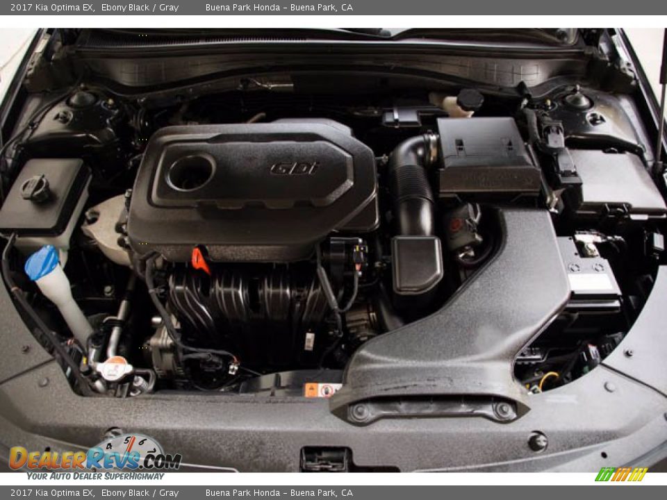2017 Kia Optima EX 2.4 Liter GDI DOHC 16-Valve CVVT 4 Cylinder Engine Photo #36