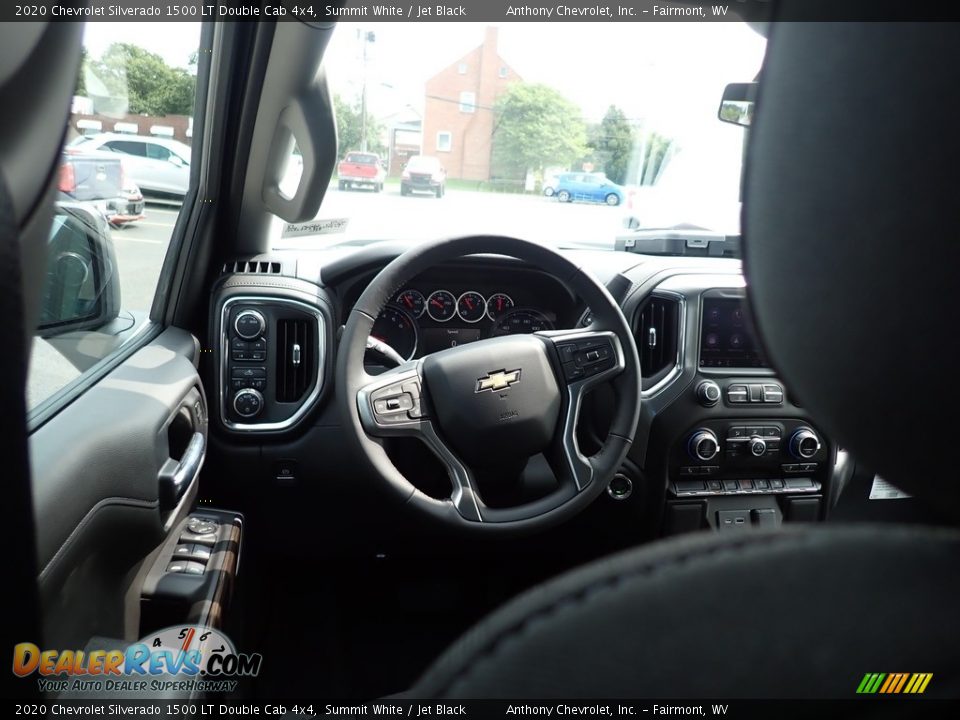 2020 Chevrolet Silverado 1500 LT Double Cab 4x4 Summit White / Jet Black Photo #12