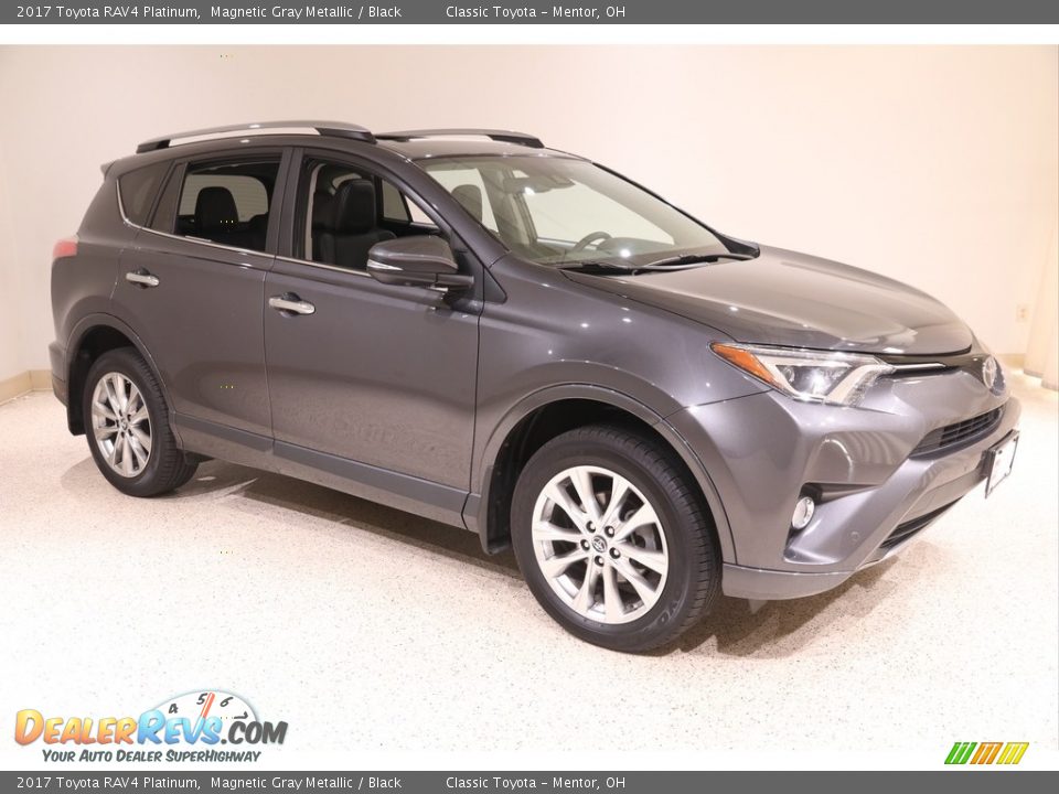 2017 Toyota RAV4 Platinum Magnetic Gray Metallic / Black Photo #1