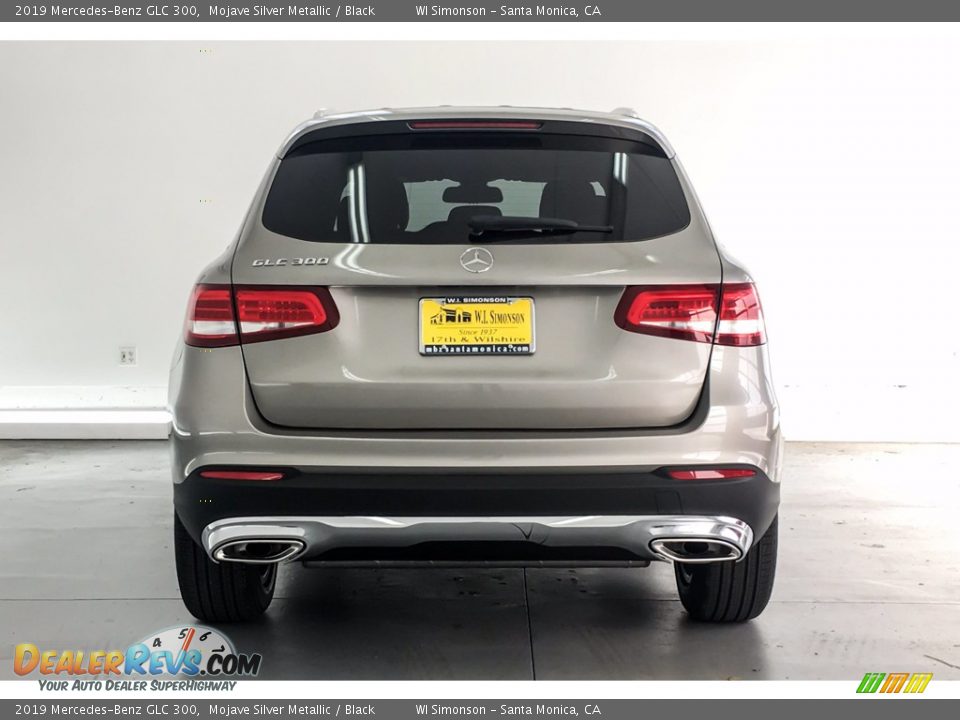 2019 Mercedes-Benz GLC 300 Mojave Silver Metallic / Black Photo #6