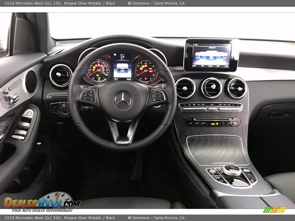 2019 Mercedes-Benz GLC 300 Mojave Silver Metallic / Black Photo #7