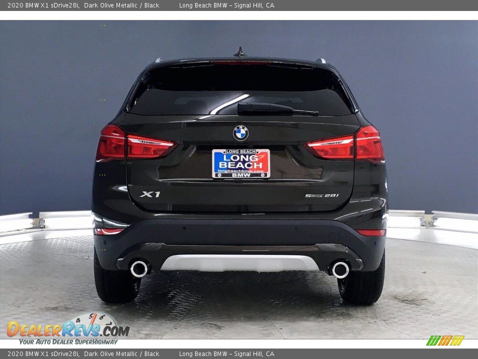 2020 BMW X1 sDrive28i Dark Olive Metallic / Black Photo #4