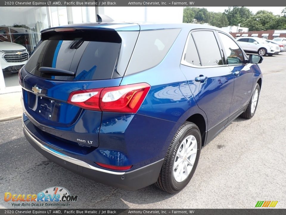 2020 Chevrolet Equinox LT AWD Pacific Blue Metallic / Jet Black Photo #4