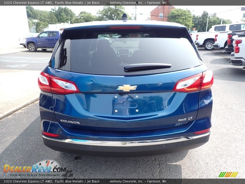 2020 Chevrolet Equinox LT AWD Pacific Blue Metallic / Jet Black Photo #5