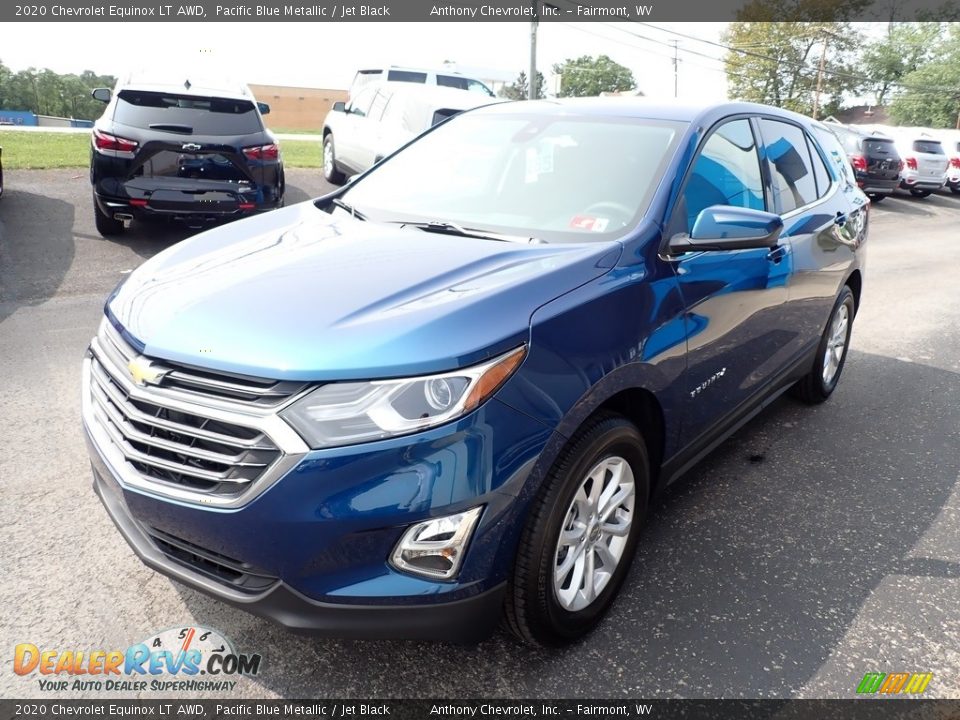 2020 Chevrolet Equinox LT AWD Pacific Blue Metallic / Jet Black Photo #7