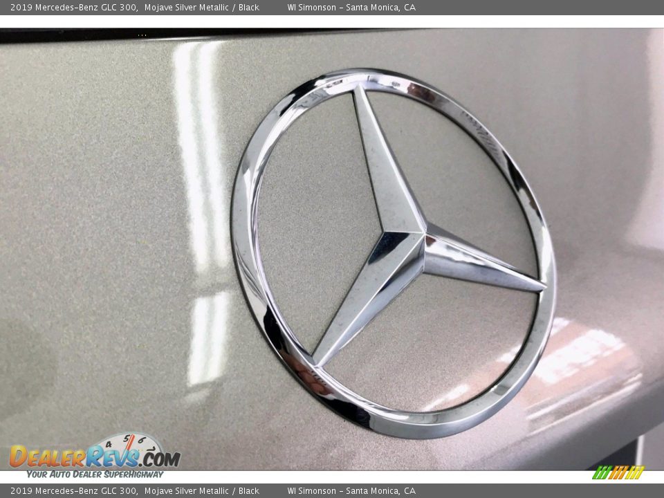 2019 Mercedes-Benz GLC 300 Mojave Silver Metallic / Black Photo #13