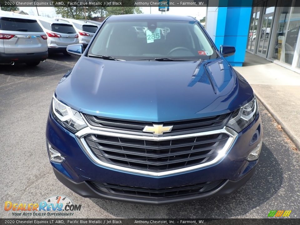 2020 Chevrolet Equinox LT AWD Pacific Blue Metallic / Jet Black Photo #8