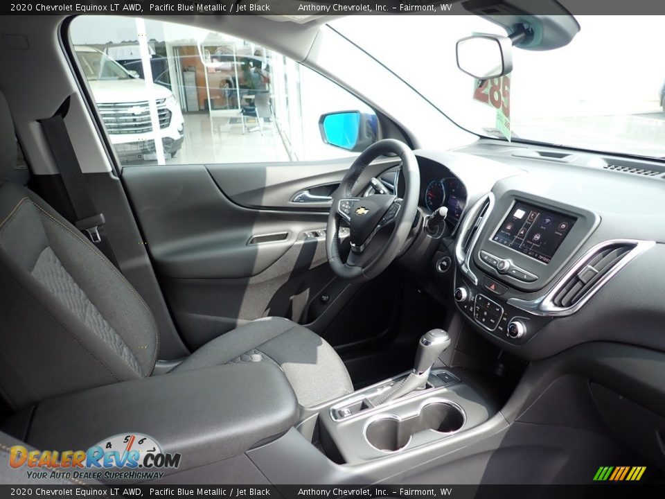 2020 Chevrolet Equinox LT AWD Pacific Blue Metallic / Jet Black Photo #10