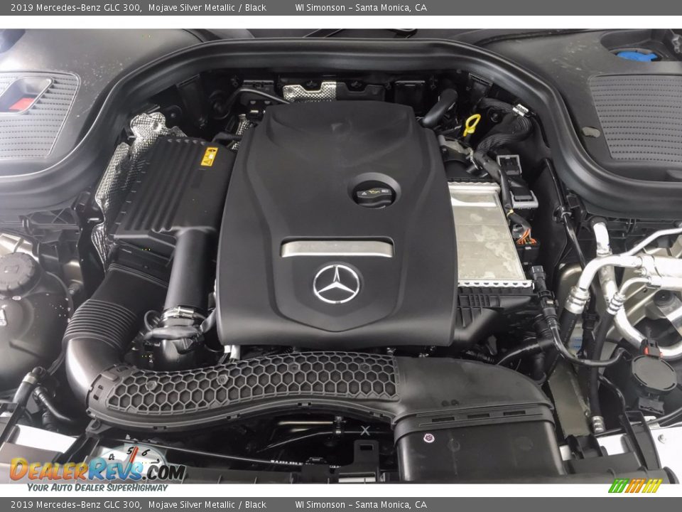 2019 Mercedes-Benz GLC 300 Mojave Silver Metallic / Black Photo #16