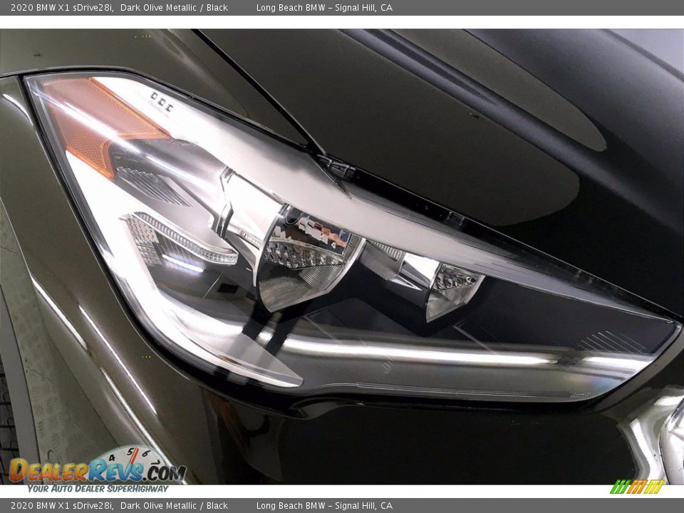 2020 BMW X1 sDrive28i Dark Olive Metallic / Black Photo #14