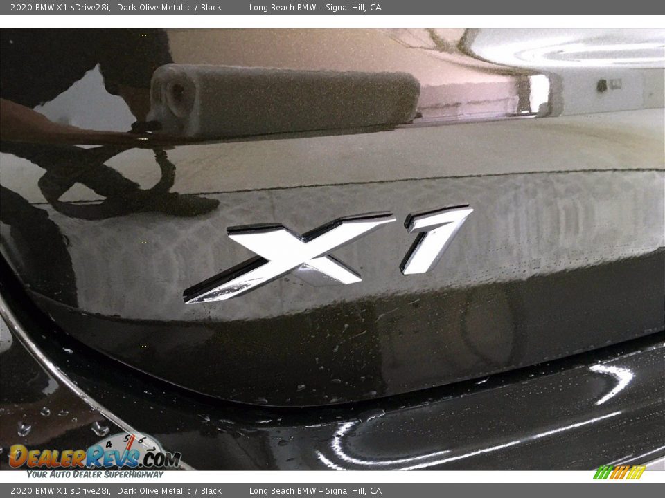2020 BMW X1 sDrive28i Dark Olive Metallic / Black Photo #16