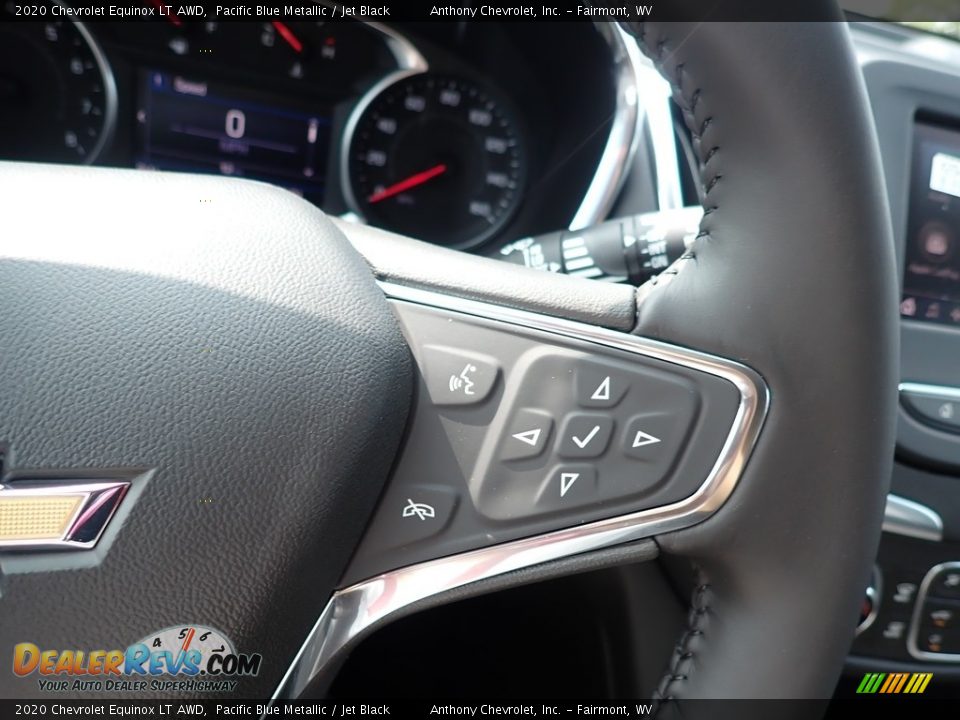 2020 Chevrolet Equinox LT AWD Pacific Blue Metallic / Jet Black Photo #19