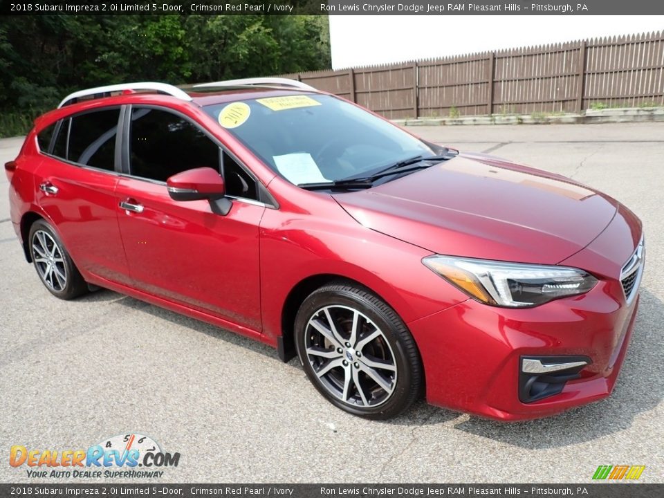 Front 3/4 View of 2018 Subaru Impreza 2.0i Limited 5-Door Photo #8