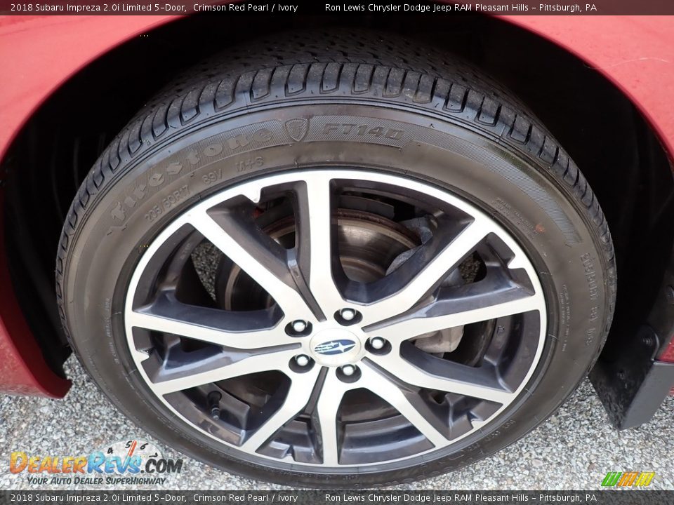 2018 Subaru Impreza 2.0i Limited 5-Door Wheel Photo #10