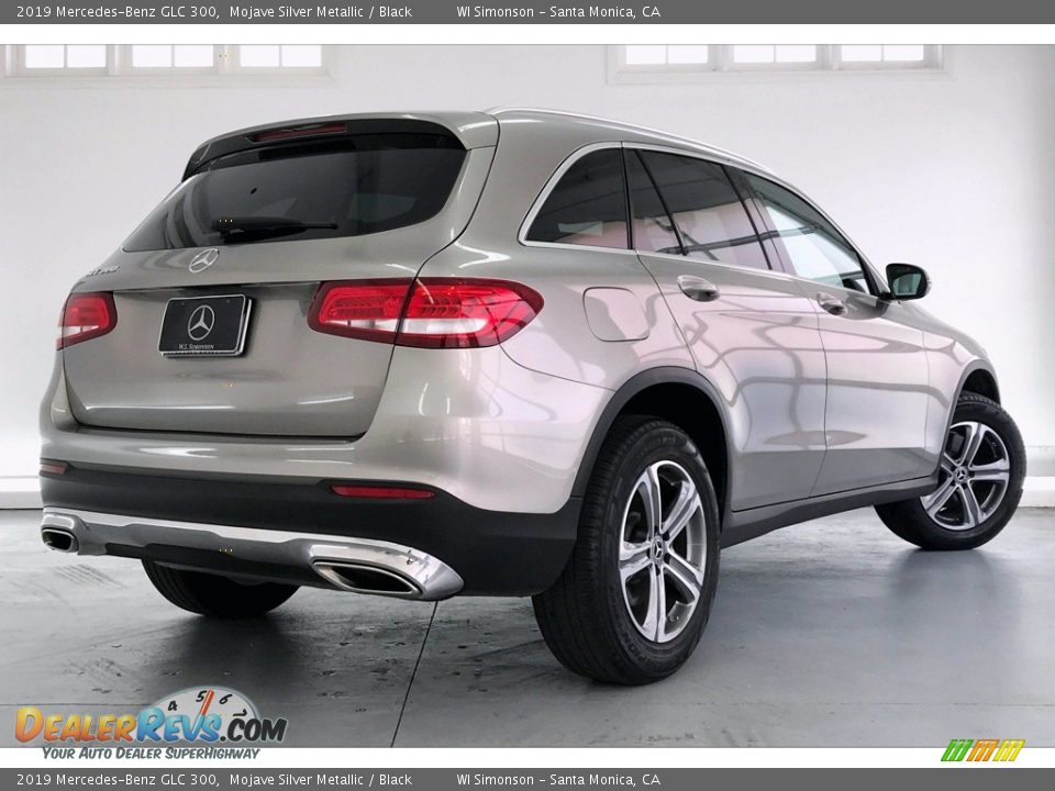 2019 Mercedes-Benz GLC 300 Mojave Silver Metallic / Black Photo #28